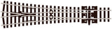 Peco SL-E397 N Gauge Y Medium Radius Electrofrog Turnout/Point