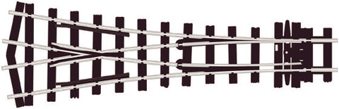 Peco SL-E597 On30 Gauge Code 100 Medium Radius Y Turnout
