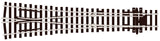 Peco SLE98 OO Gauge Large Radius Electrofrog Y Turnout/Point