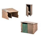 Wills SS19 OO Gauge Grotty Huts & Privvy Kit