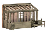 Wills SS24 OO Gauge Conservatory with Garden Seat Kit