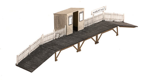 Wills SS27 OO Gauge Station Halt with Waiting Room Kit