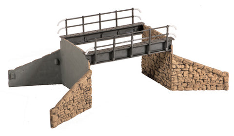 Wills SS28 OO Gauge Occupational Bridge with Stone Abutments Kit