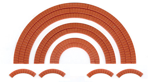 Wills SS55 OO Gauge Brick Arch Overlays Kit