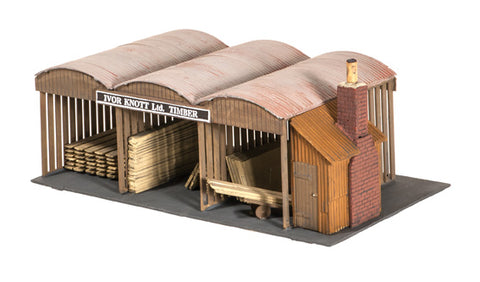 Wills SS73 OO Gauge Timber Yard Kit