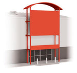 Wills SSM311 OO Gauge Out of Town Unit Frontage Kit