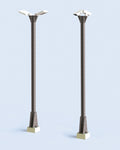 Wills SSM321 OO Gauge CCTV Post, Cameras & Lights