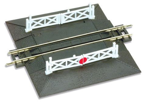 Peco ST-20 N Gauge Straight Level Crossing (with 2 ramps & 4 gates)