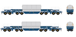 Accurascale 2400KUA OO Gauge KUA Nuclear Flask Carrier Twin Pack