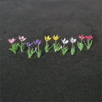 Tasma Products 00924 N Gauge Tulip Flowers (Pack 15)