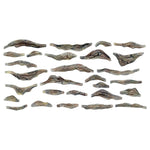 Woodland Scenics C1245 Creek Bank Rock Mould (2 No. 5"x7")