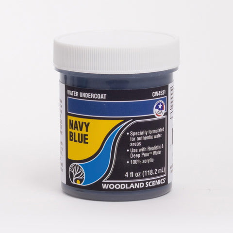 Woodland Scenics CW4531 Water Undercoat Navy Blue (118.2ml)