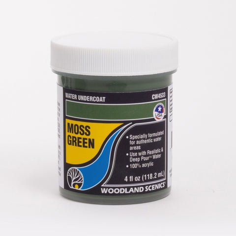 Woodland Scenics CW4533 Water Undercoat Moss Green (118.2ml)