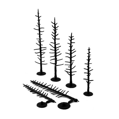 Woodland Scenics TR1124 2.5"-4" Tree Armatures (70 Pine Trees)