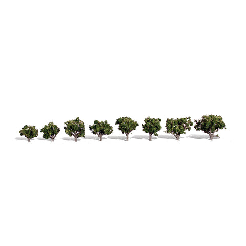 Woodland Scenics TR3501 3/4" to 1 1/4" Sun Kissed Trees (Pk 8)