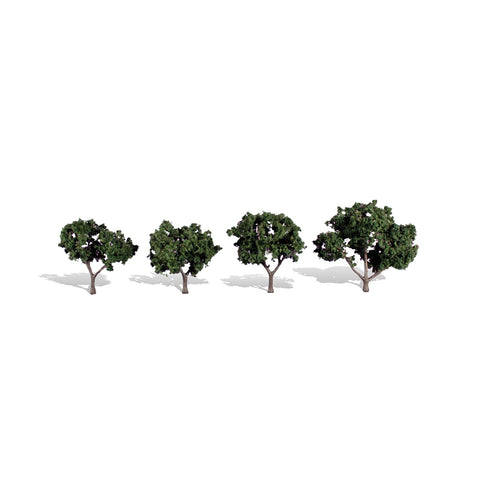 Woodland Scenics TR3505 2" to 3" Cool Shade Trees (Pk 4)