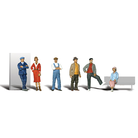 Woodland Scenics A1874 HO/OO Gauge Casual People Figures