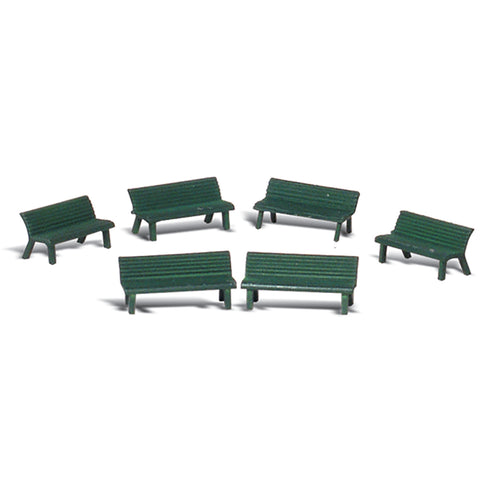 Woodland Scenics A1879 HO/OO Gauge Park Benches