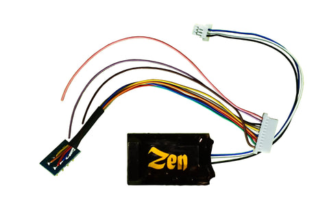 DCC Concepts DCD-ZNM.HP.6 Zen Black Decoder Midi Sized 8 Pin Harness 6 Fn