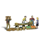 Woodland Scenics A2170 N Gauge Farmers Market Figures