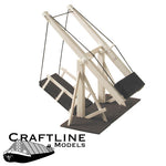 Craftline AK1 OO/HO Gauge Manually Operated Wooden Lift Bridge Balsa Kit