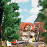 Busch 1372 HO/OO Gauge Wooden Scaffolding Kit