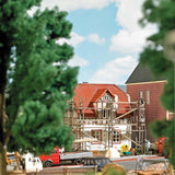 Busch 1372 HO/OO Gauge Wooden Scaffolding Kit