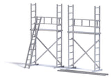 Busch 1373 HO/OO Gauge Aluminium Scaffolding Kit
