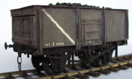 Cambrian C10 OO Gauge LNER 16t Steel Mineral Wagon Kit