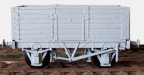 Cambrian C49 OO Gauge 10ton 6½-plank Fixed End Wagon (15' Glos. 1907 type) Kit