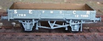 Cambrian C77 OO Gauge SECR/SR Dropside Ballast Wagon Kit