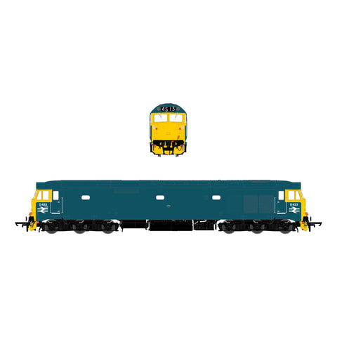 Accurascale 2209 OO Gauge BR Class 50 - BR Blue - D423