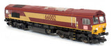 Dapol 2D-007-011 N Gauge EWS/DB Russell Class 66 Container Train Pack