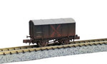 Dapol 2F-013-038 N Gauge GWR Gunpowder Van W105715 Weathered