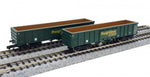 Dapol 2F-025-001 N Gauge Freightliner MJA Bogie Box Wagon Set