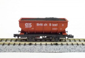 Dapol 2F-034-039 N Gauge British Steel 21t Hopper Wagon 33