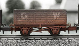 Dapol 2F-071-015 N Gauge 7 Plank Wagon GWR Weathered