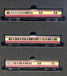 Dapol 2P-012-800 N Gauge Maunsell Crimson/Cream 3 Coach Set 398