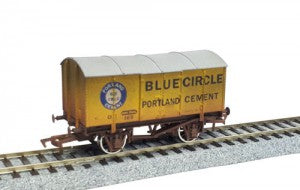 Dapol 4F-013-038 OO Gauge Gunpowder Van Blue Circle 169 Weathered