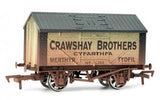 Dapol 4F-017-010 OO Gauge Lime Wagon Crawshay Brothers Weathered