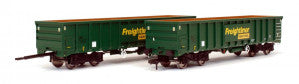 Dapol 4F-025-012 OO Gauge MJA Freightliner Heavy Haul Bogie Box Van 502039 & 040