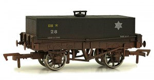 Dapol 4F-032-012 OO Gauge BR Rectangular Tank Wagon 28 Weathered