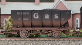 Dapol 4F-034-103 OO Gauge 21t Hopper Wagon British Gas 147 Weathered