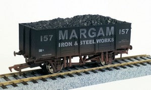 Dapol 4F-038-111 OO Gauge 20t Steel Mineral Wagon Margam 157 Weathered