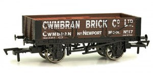 Dapol 4F-040-011 OO Gauge 4 Plank Wagon Cwmbran