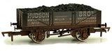 Dapol 4F-040-014 OO Gauge 4 Plank Wagon Hudson Bros Weathered