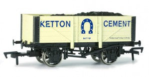 Dapol 4F-051-007 OO Gauge 5 Plank Wagon Ketton Cement