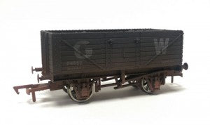 Dapol 4F-071-010 OO Gauge GWR 7 Plank Wagon 06562 Weathered