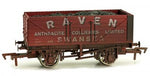 Dapol 4F-071-105 OO Gauge 7 Plank Wagon Raven Weathered
