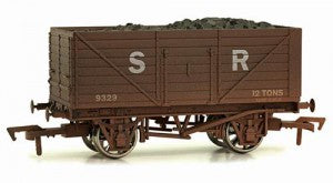 Dapol 4F-080-006 OO Gauge SR 8 Plank Wagon 9329 Weathered
